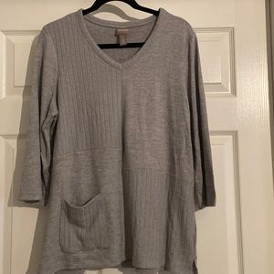 Chicos lightweight sweater top